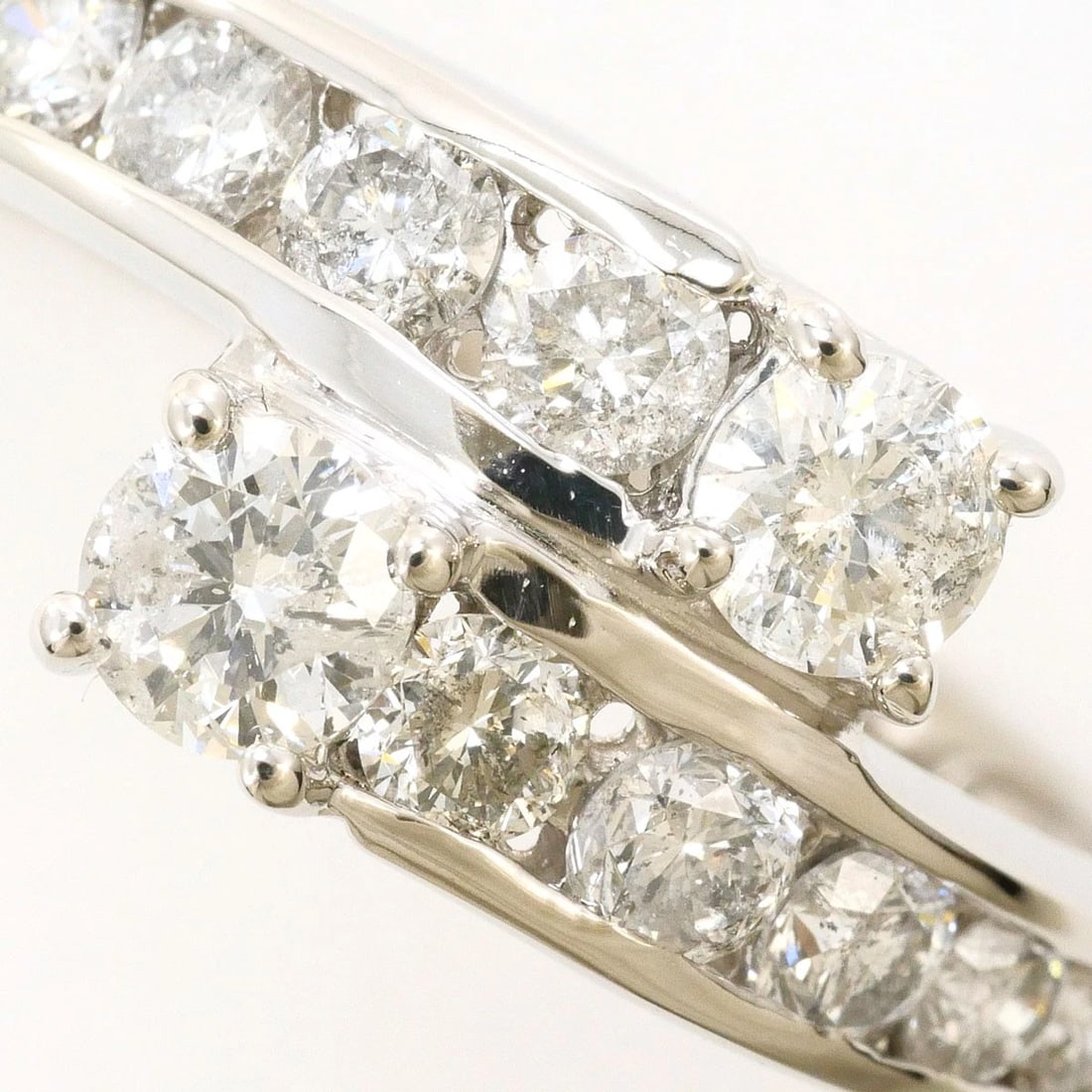 PT900 PLATINUM RING DIAMOND - 2