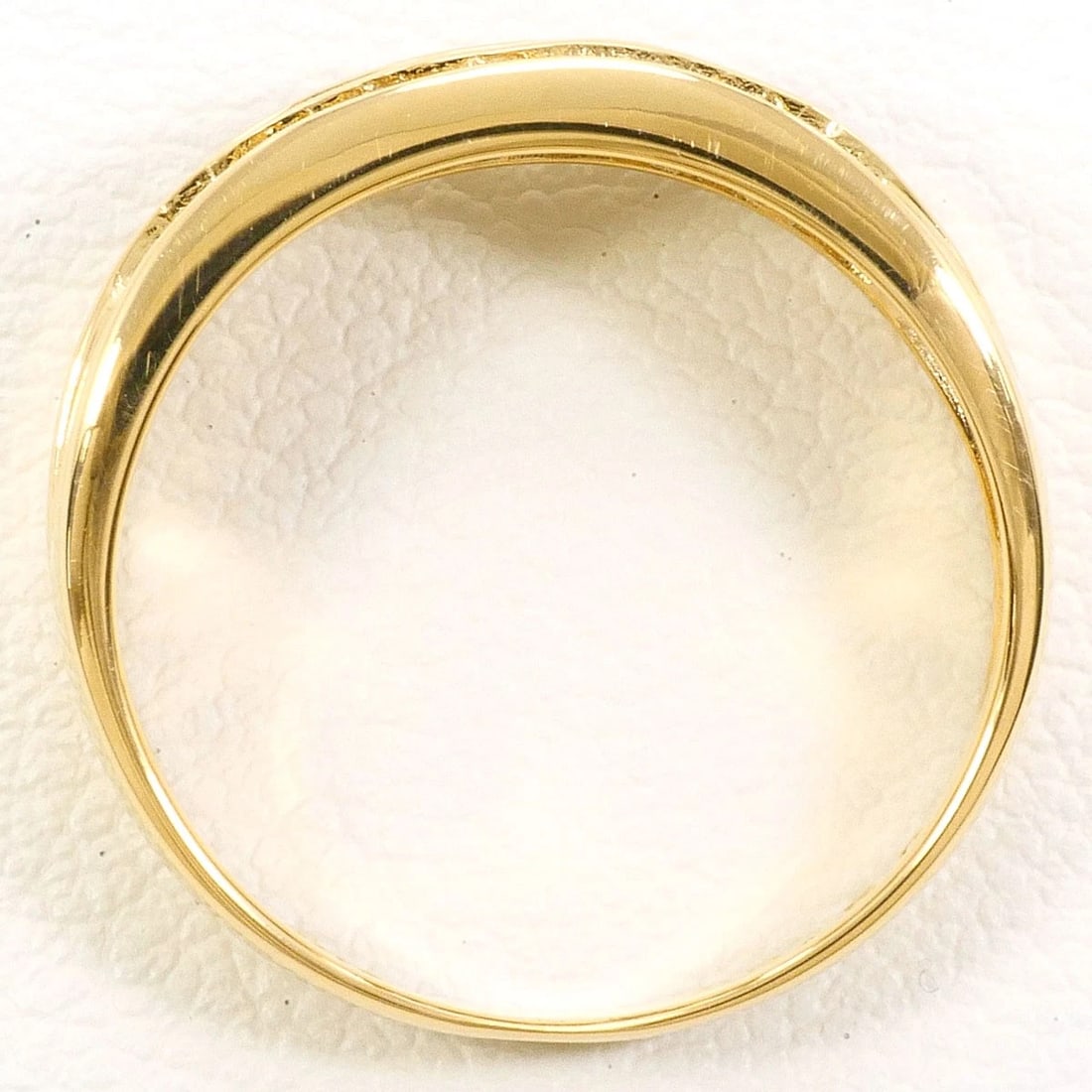 K18 GOLD RING DIAMOND - 3