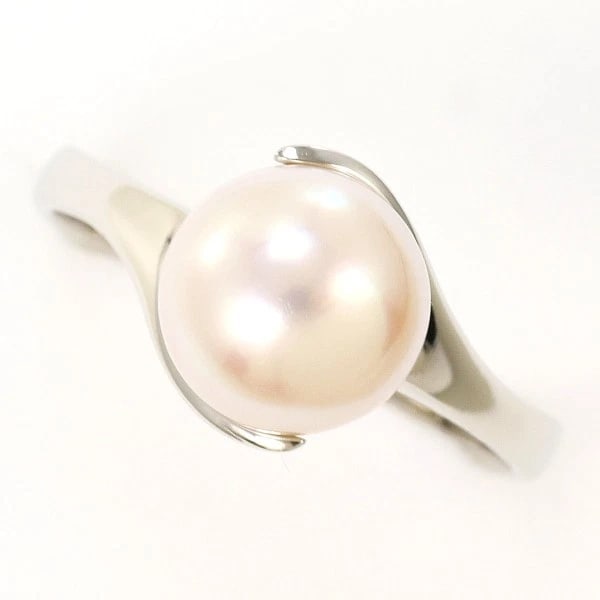 PT900 RING: PT900 Ring Brand: No Brand Type/Style: Ring Material: PT900/Platinum, Main Stone Pearl Color: None Size: US 7 3/4 Accessories: None Accessories Notice: When purchasing pre-owned goods, please refer