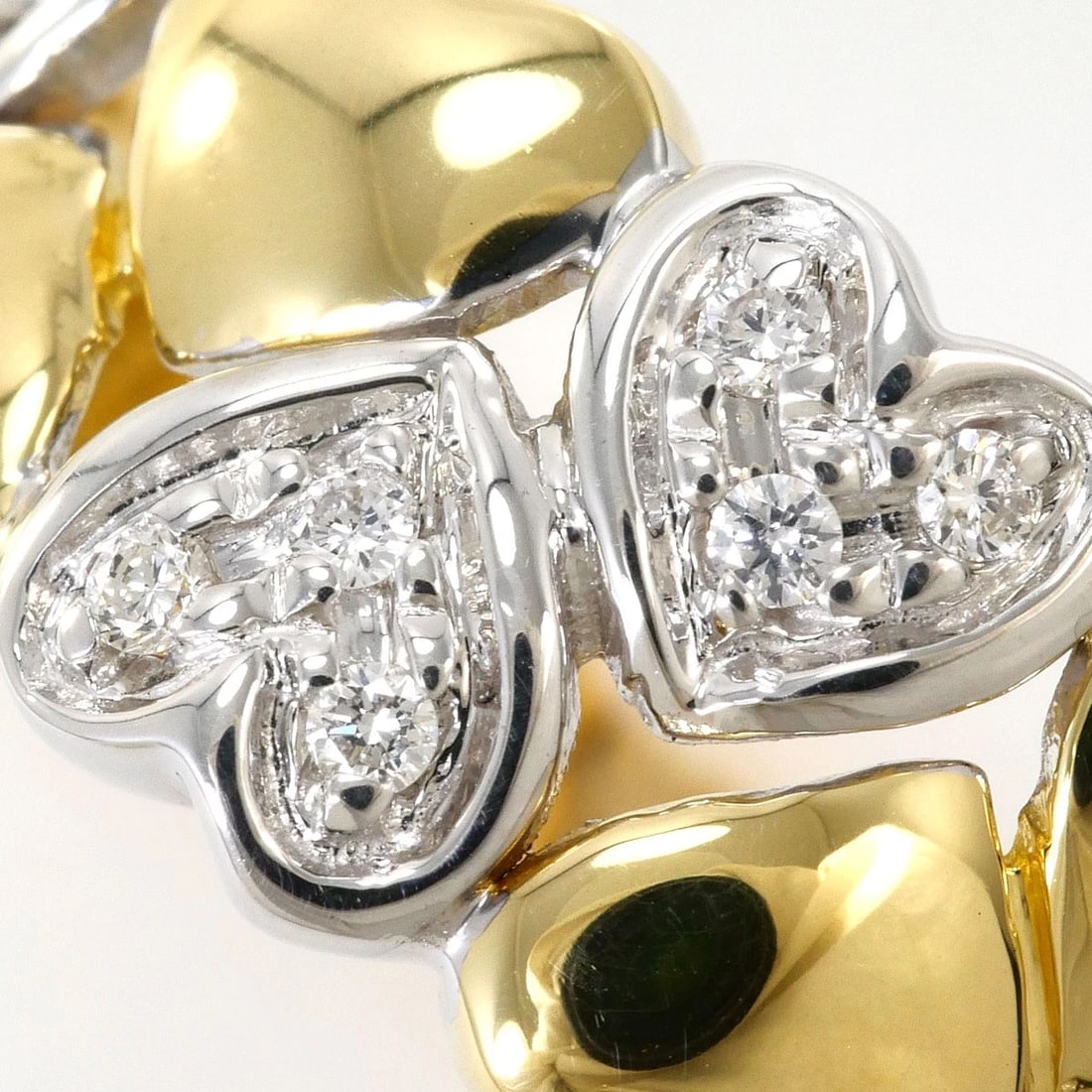 K18 GOLD RING DIAMOND - 2