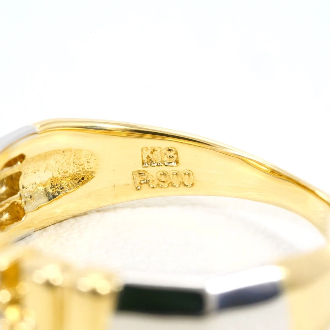 PT900 K18 RING DIAMOND - 5