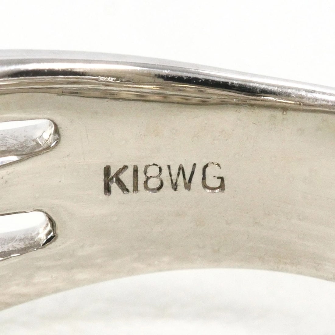 K18 GOLD RING DIAMOND - 5
