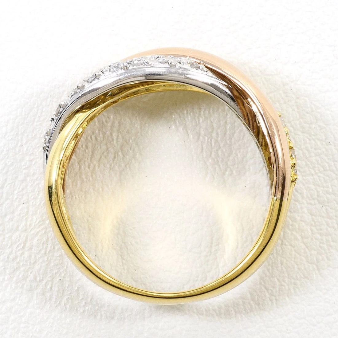 PT900 K18 RING DIAMOND - 3