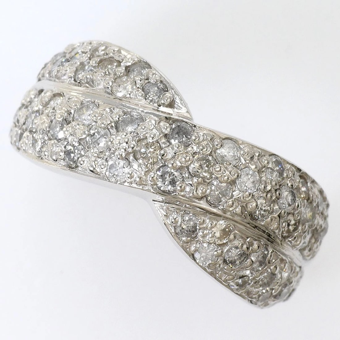 PT900 PLATINUM RING DIAMOND: PT900 Platinum Ring Diamond Brand: No Brand Type/Style: Ring Material: PT900, Main Stone Natural Color: Silver Size: US 7 1/4 Accessories: None Accessories Notice: When purchasing pre-owne