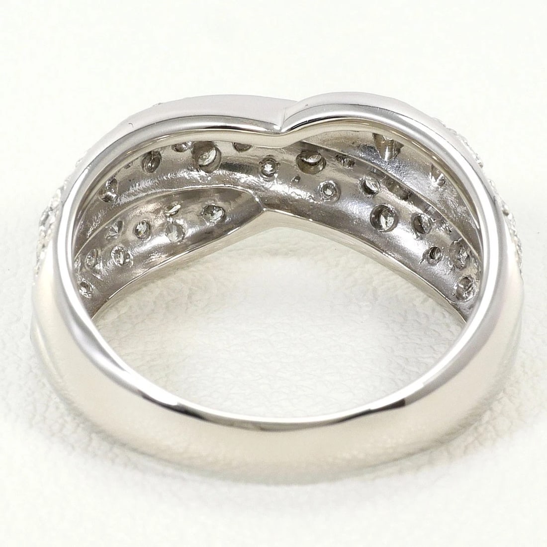 PT900 PLATINUM RING DIAMOND - 4