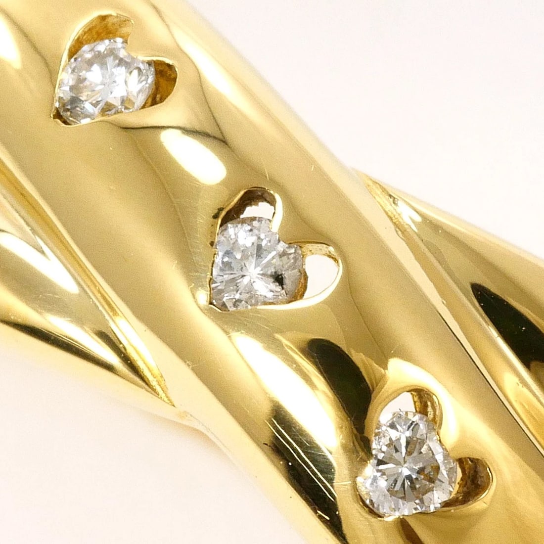 K18 GOLD RING DIAMOND - 2