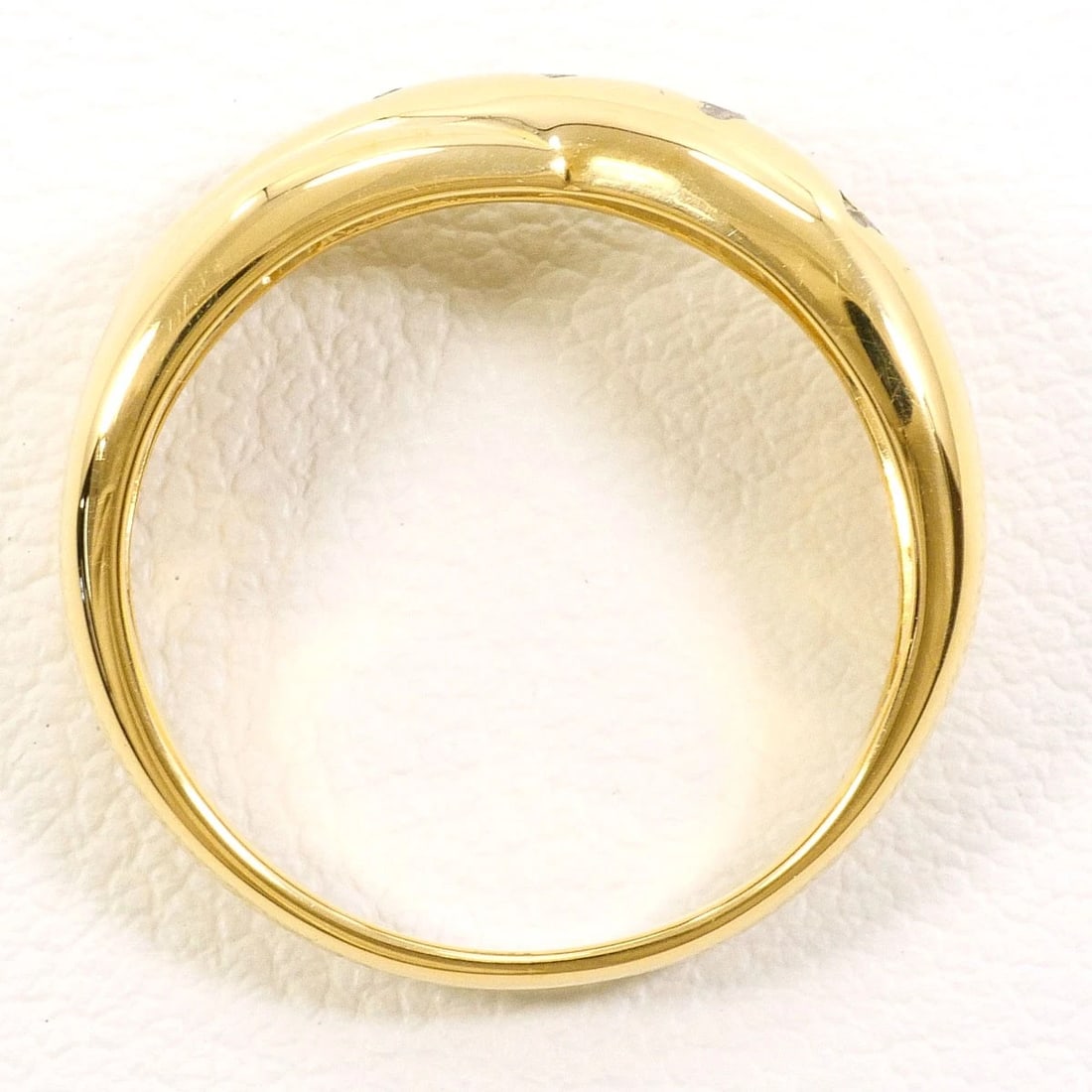 K18 GOLD RING DIAMOND - 3