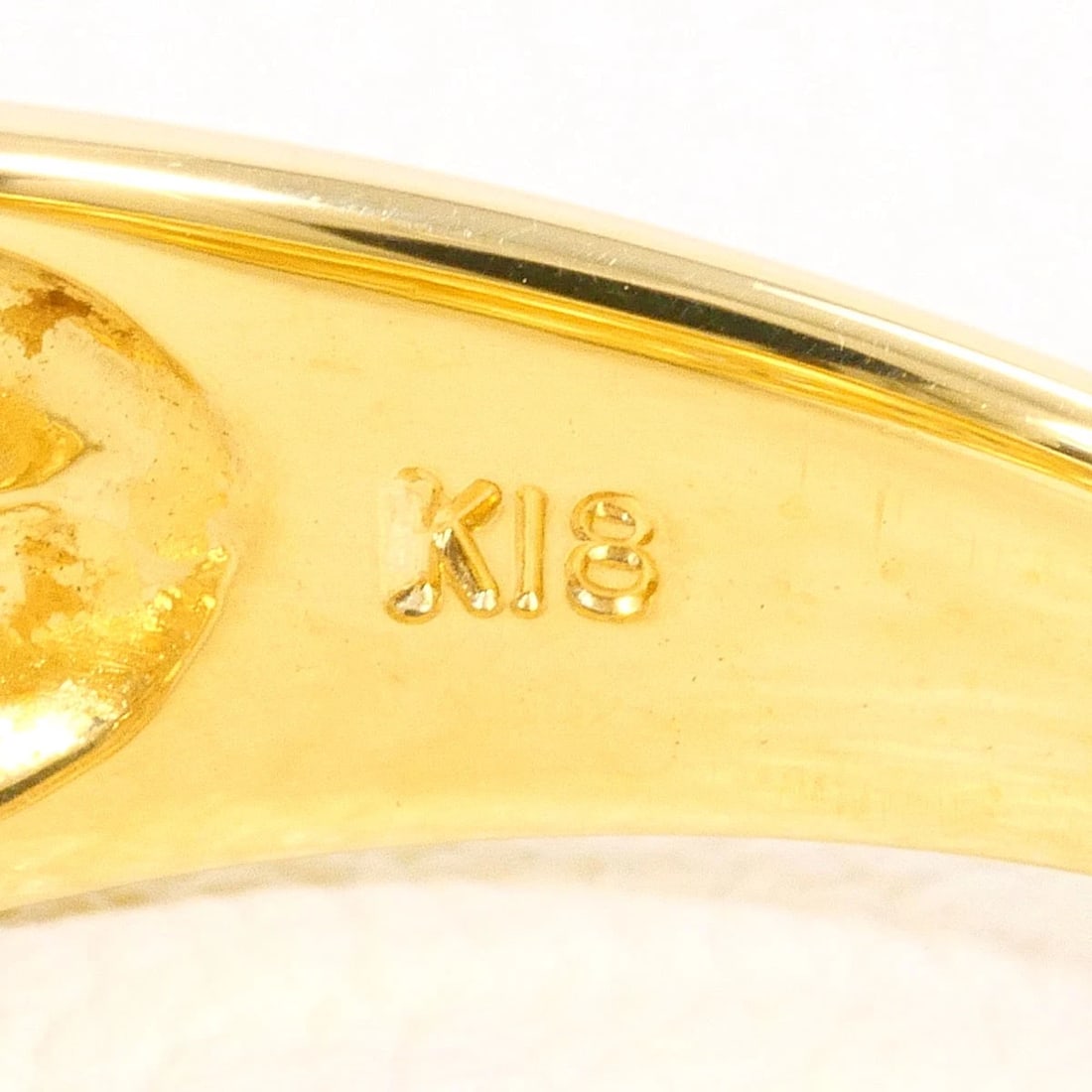 K18 GOLD RING DIAMOND - 5