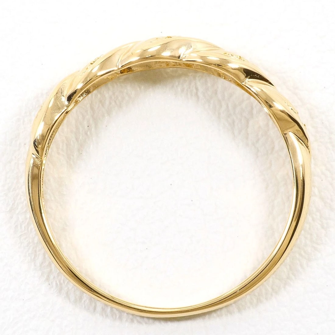 K18 GOLD RING DIAMOND - 2