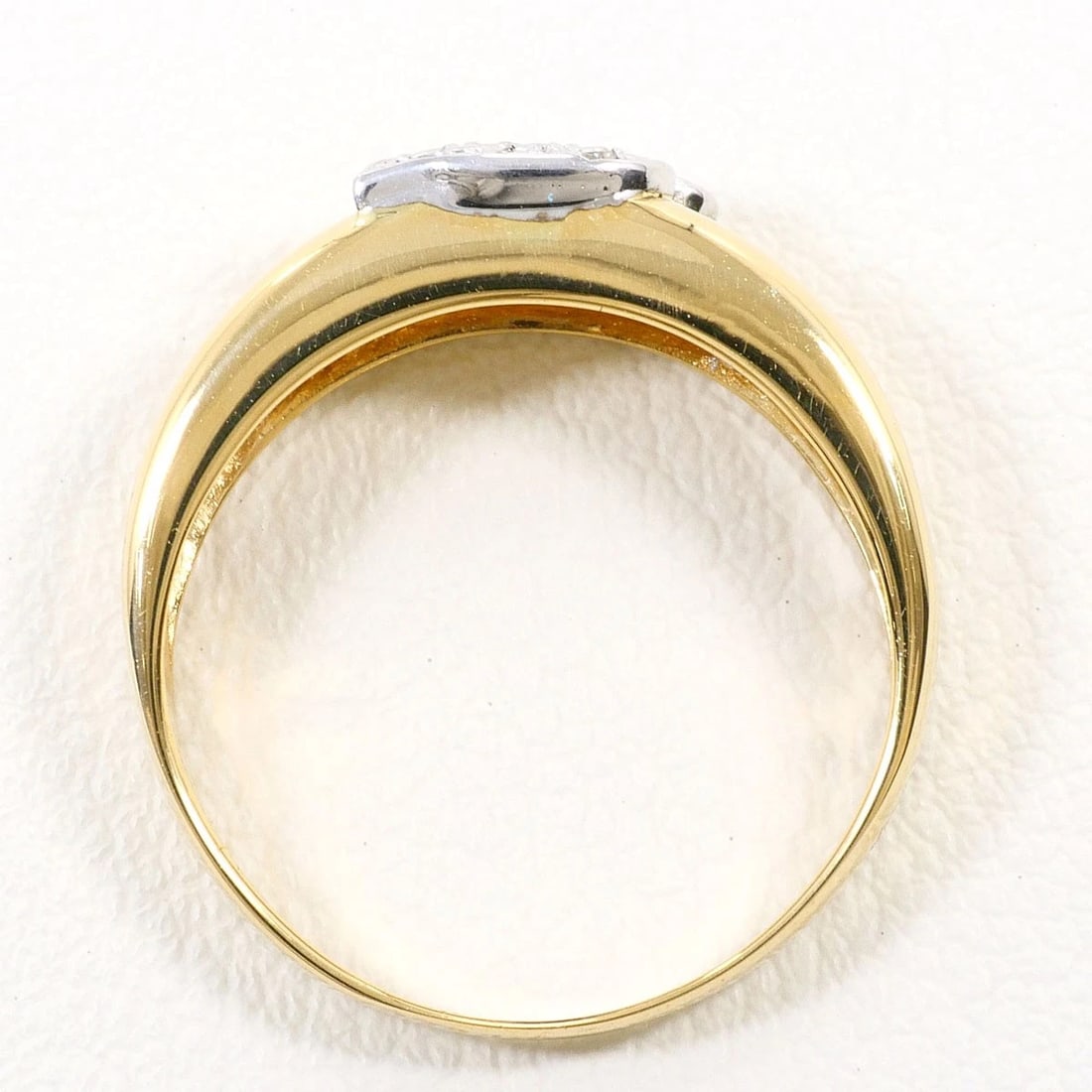 K18 GOLD RING DIAMOND - 2