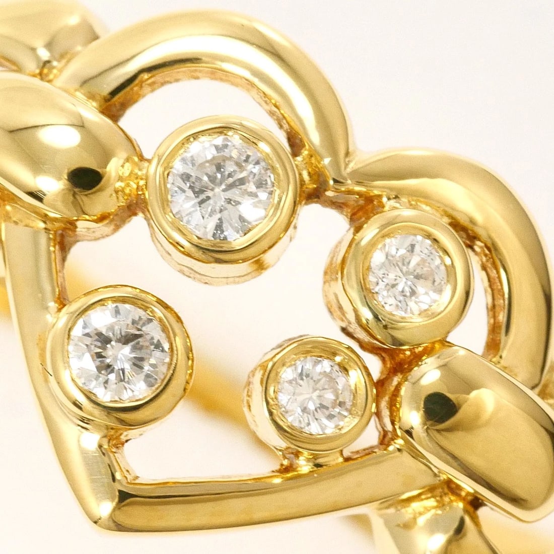 K18 GOLD RING DIAMOND - 2