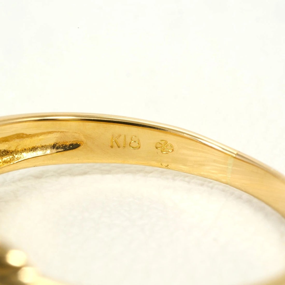K18 GOLD RING RUBY - 4