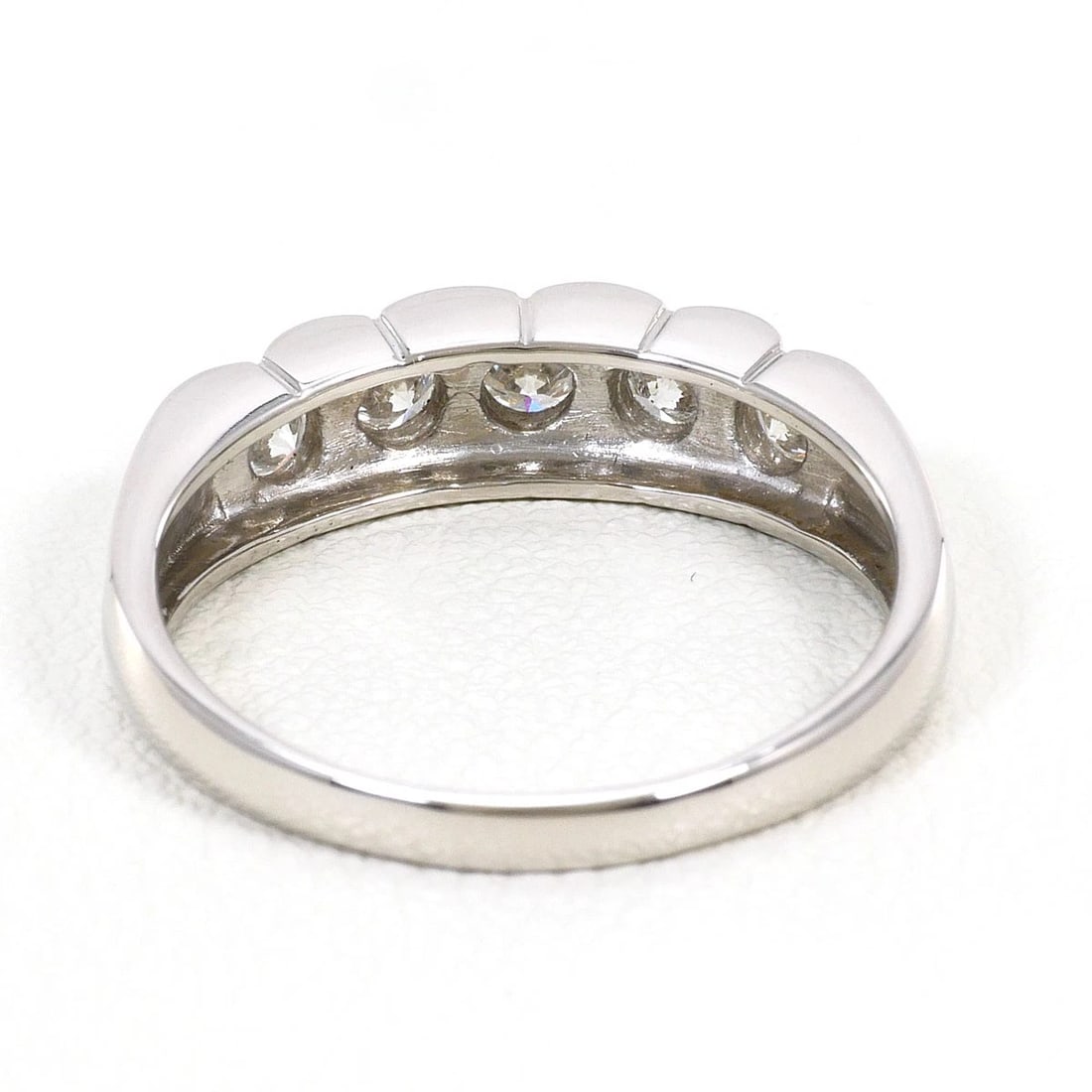 PT900 PLATINUM RING DIAMOND - 4