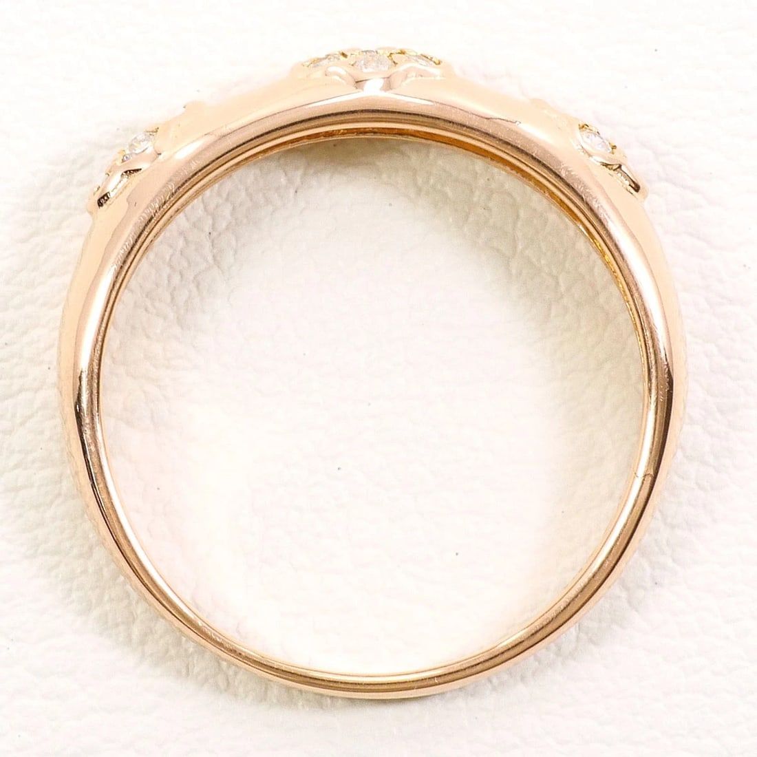 K18 GOLD RING DIAMOND - 2