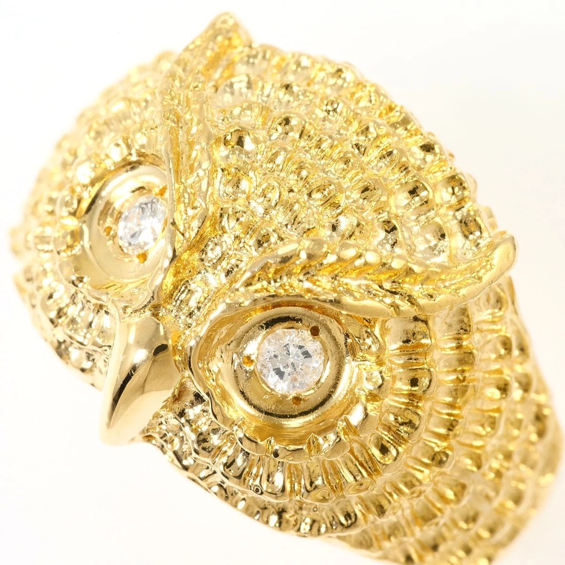 K18 GOLD RING DIAMOND - 2