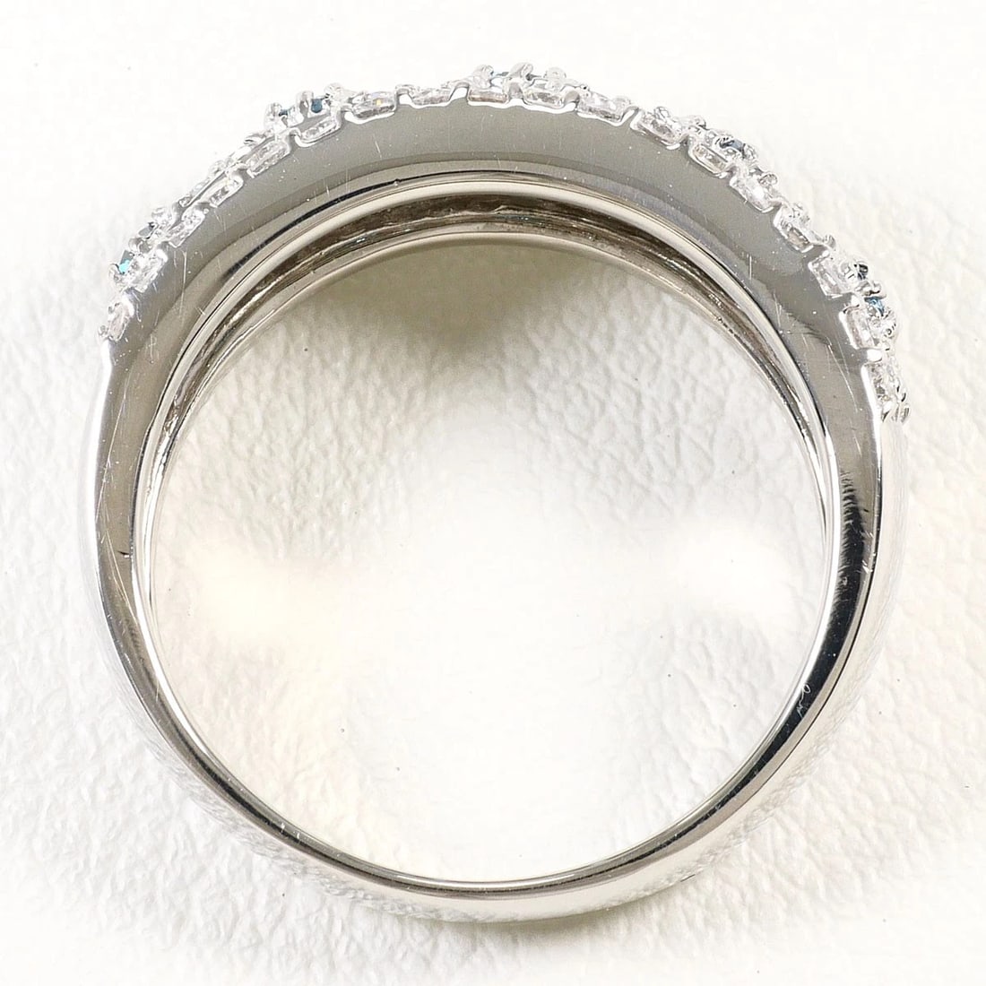 PT900 RING BLUE DIAMOND - 3