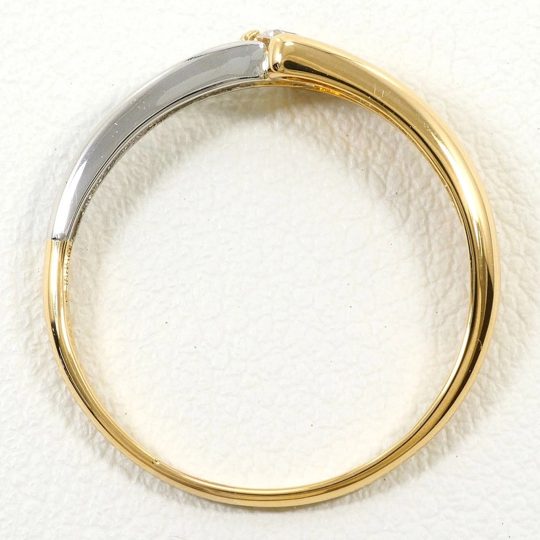 PT900 K18 RING DIAMOND - 2