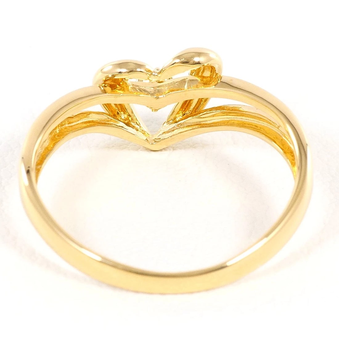 K18 GOLD RING DIAMOND - 3
