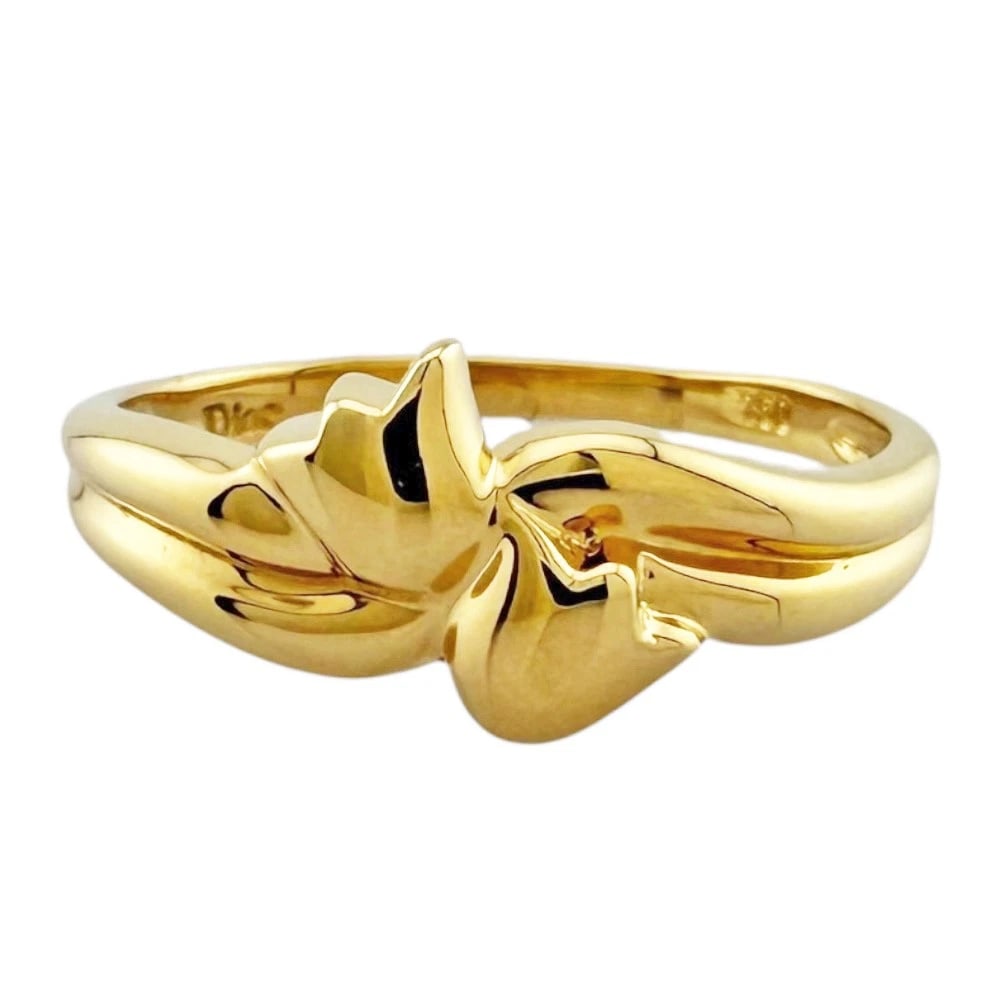 RING K18 YELLOW GOLD - 2