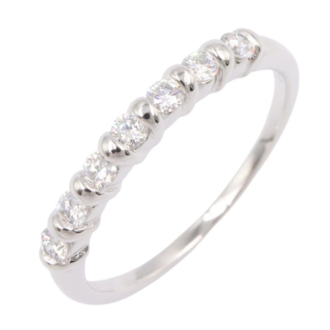 TASAKI DIAMOND RING 18KWG WHITE GOLD: TASAKI Diamond Ring 18KWG White Gold Brand: TASAKI Type/Style: Ring Material: K18WG?White Gold?, Color: Silver Size: US size 5.75 Accessories: None Accessories Notice: When purchasing pre-owned