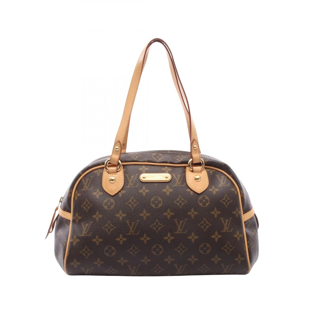 LOUIS VUITTON MONTORGUEIL PM SHOULDER HANDBAG