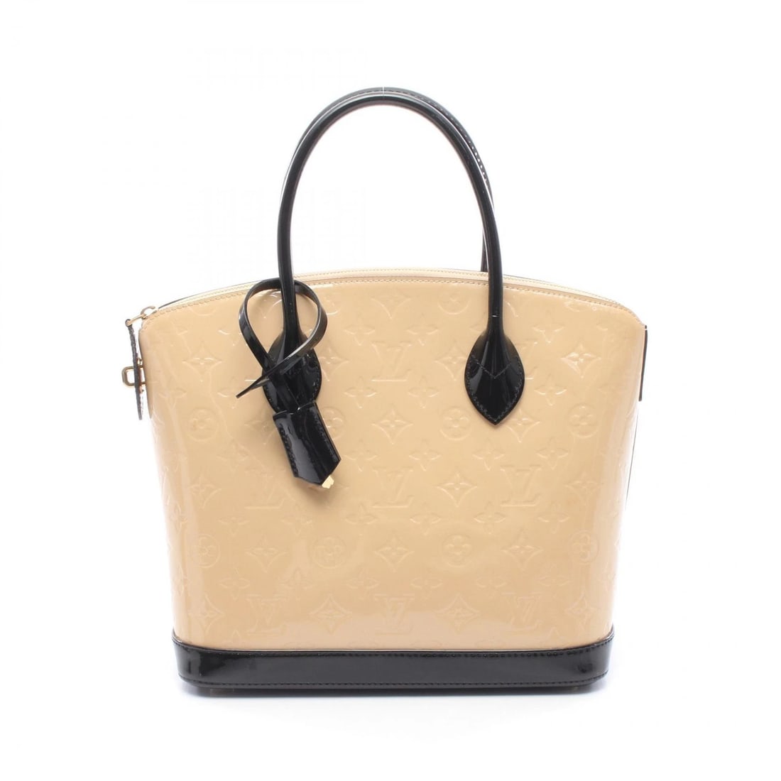 LOUIS VUITTON PM HANDBAG VERNIS LEATHER NOIR: LOUIS VUITTON PM Handbag Vernis leather Noir Brand: LOUIS VUITTON Type/Style: Handbag Material: Exterior Material Vernis ? leather Color: Exterior Color Dune / Beige?ish colors ? Black?ish colors Size