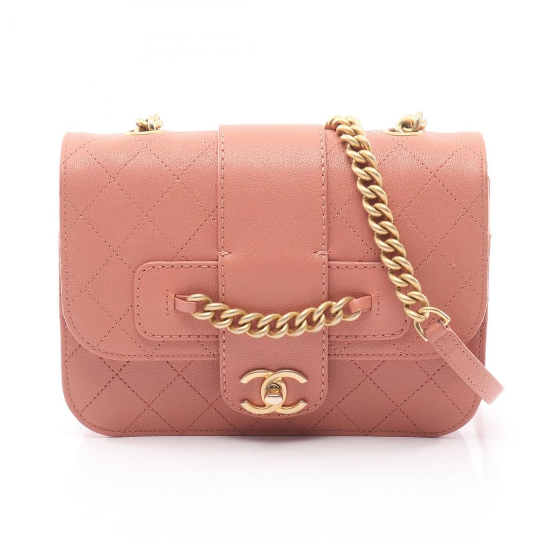 CHANEL MATELASSE CHAIN SHOULDER CROSSBODY HANDBAG