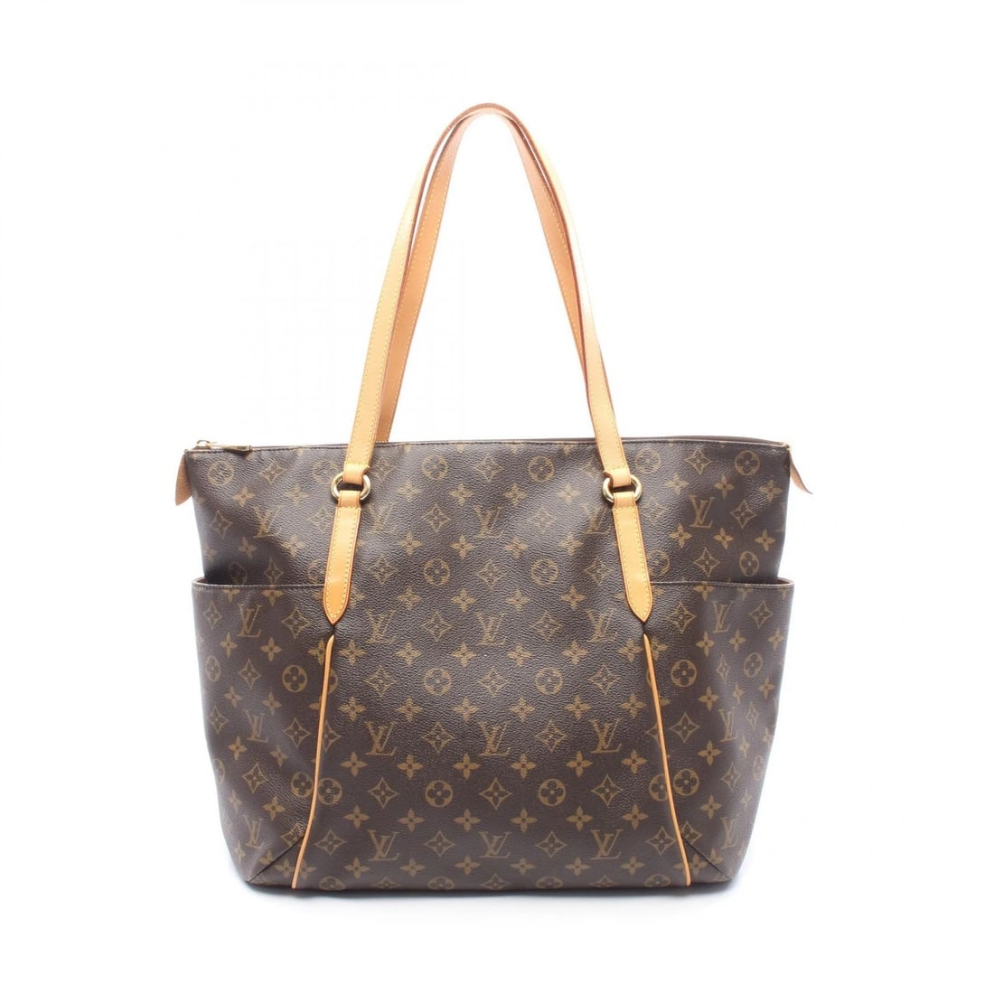 LOUIS VUITTON TOTALLY GM TOTE SHOULDER BAG: LOUIS VUITTON Totally GM Tote shoulder Bag Brand: LOUIS VUITTON Type/Style: Tote Bag Material: Exterior Material Monogram ? PVC coated canvas ? leather Color: Exterior Color Brown?ish colors Size: (H: