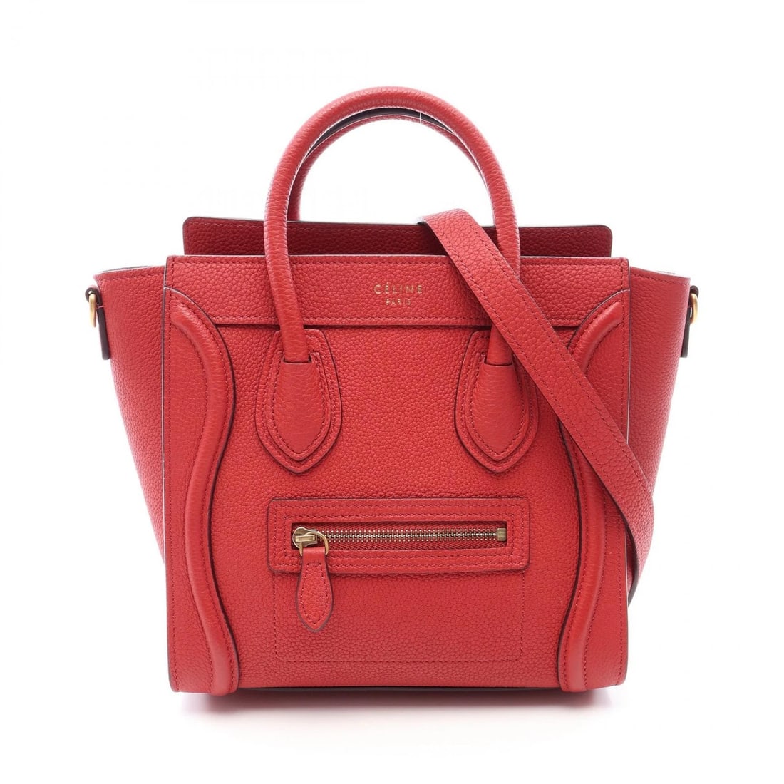CELINE LUGGAGE NANO SHOULDER CROSSBODY HANDBAG