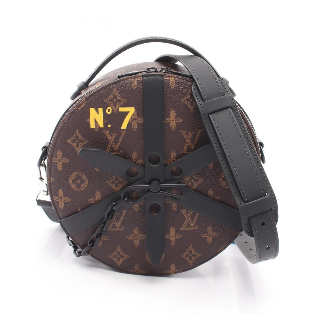 LOUIS VUITTON WHEEL BOX SHOULDER CROSSBODY HANDBAG