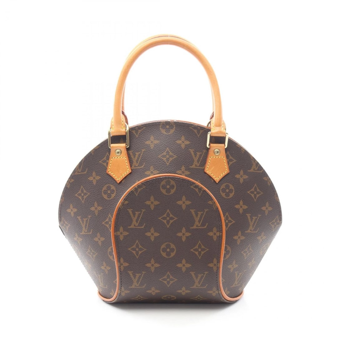 LOUIS VUITTON ELLIPSE PM HANDBAG MONOGRAM LEATHER BROWN (1 of 5)
