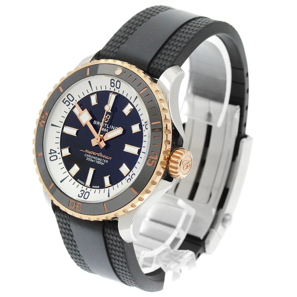 BREITLING SUPER OCEAN BEZEL AUTOMATIC WATCH - 2