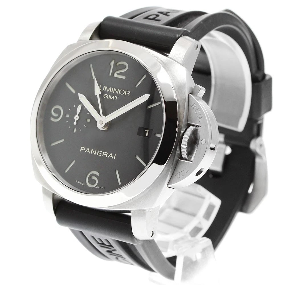 PANERAI LUMINOR BLACK AUTOMATIC WATCH - 2