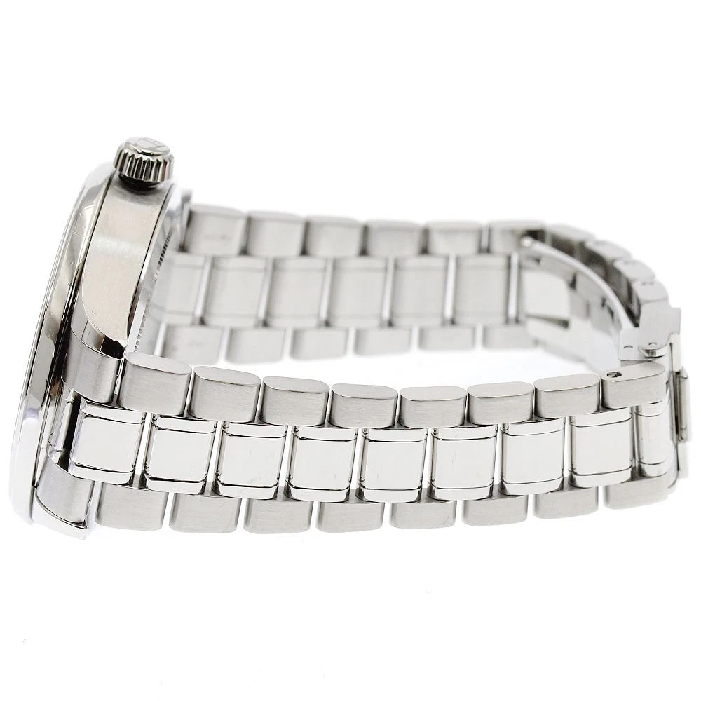 TUDOR STYLE DATE DIAMOND SILVER AUTOMATIC WATCH - 2