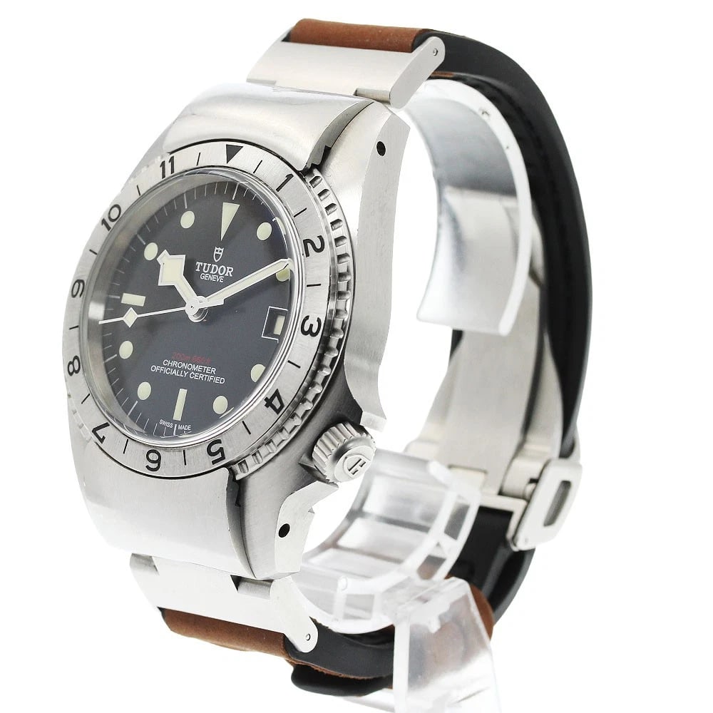TUDOR BLACK DATE AUTOMATIC WATCH - 2