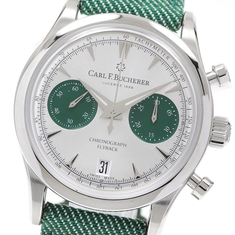 CARL F.BUCHERER DATE AUTOMATIC WATCH (1 of 2)