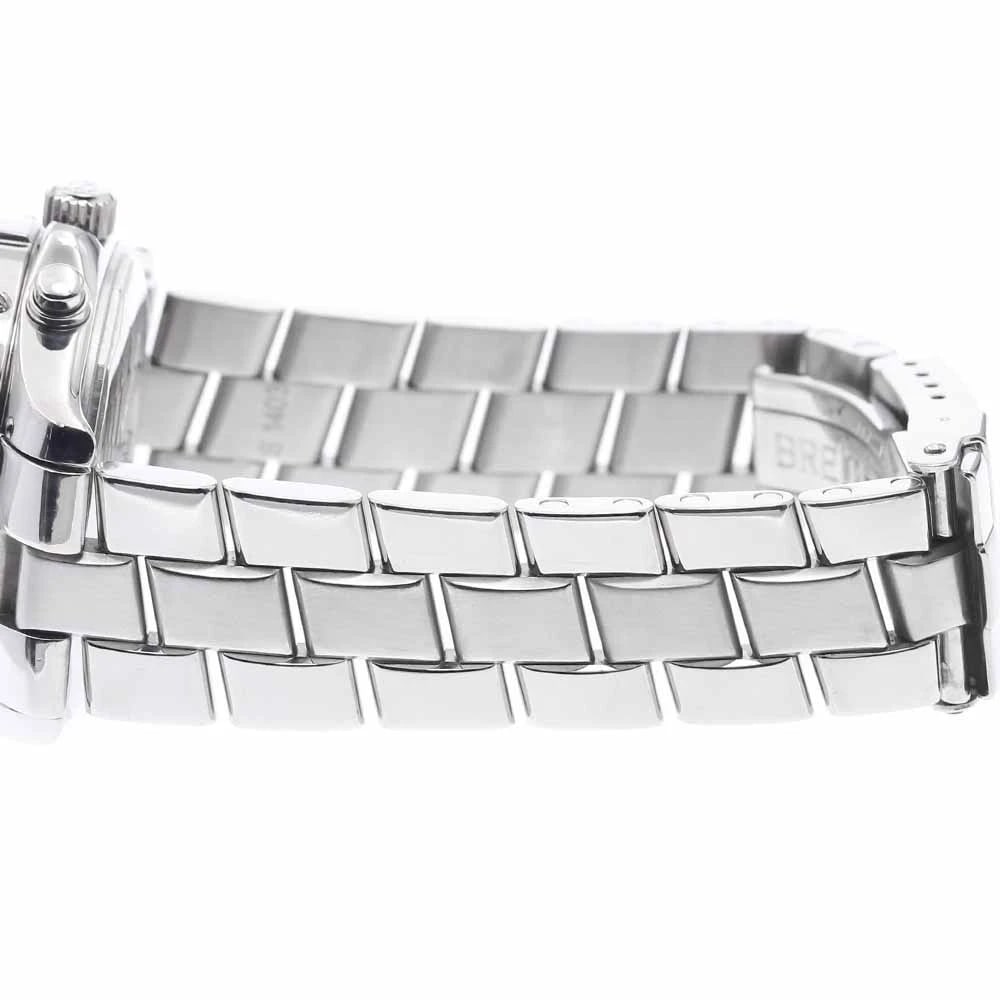 BREITLING CHRONOMETER DATE SILVER QUARTZ WATCH - 3
