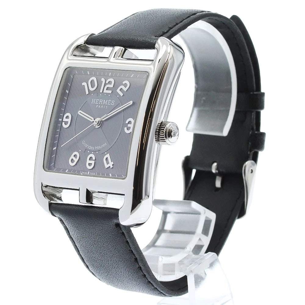 HERMES GRAY AUTOMATIC WATCH - 2