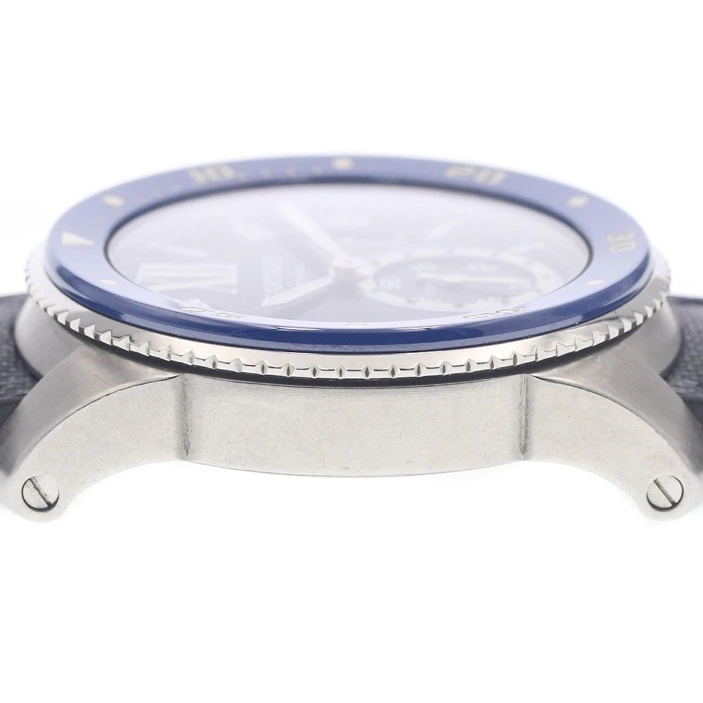 CARTIER CALIBER DATE NAVY AUTOMATIC WATCH - 4