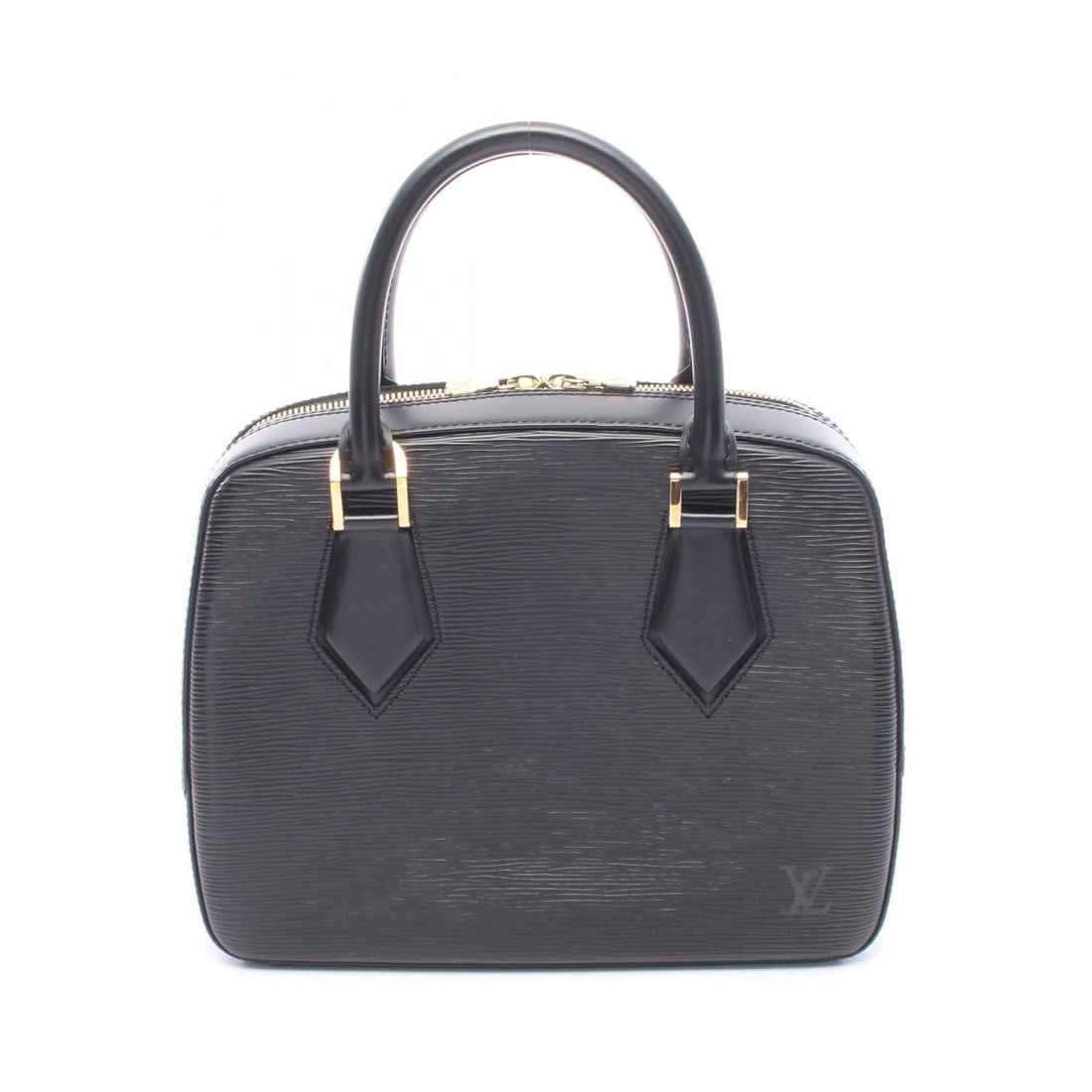 LOUIS VUITTON SABLON HANDBAG EPI LEATHER NOIR: LOUIS VUITTON Sablon Handbag Epi leather Noir Brand: LOUIS VUITTON Type/Style: Handbag Material: Exterior Material Epi ? leather Color: Exterior Color Black / Black?ish colors Size: (H:8.1" x W:10.0" 