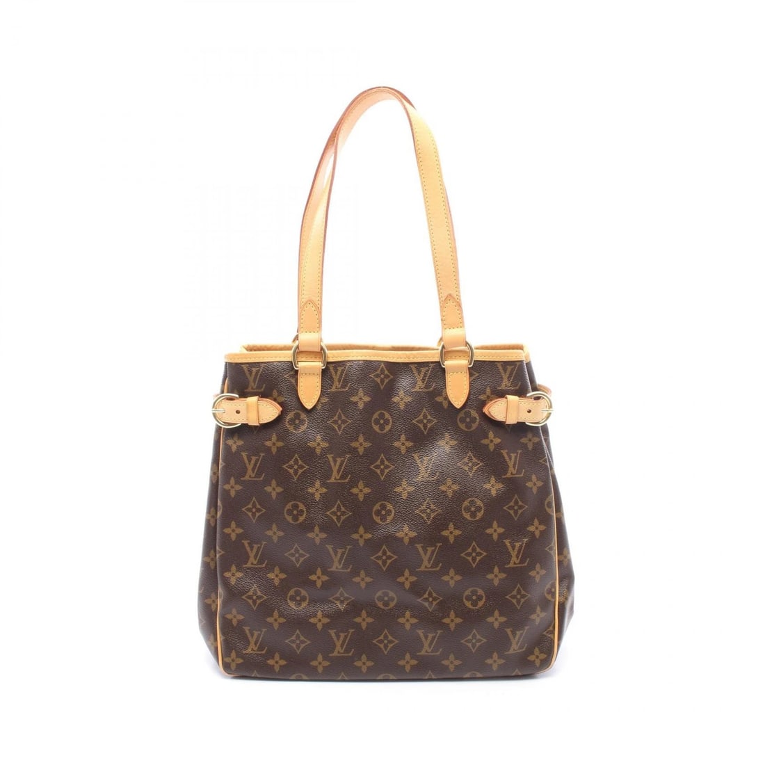LOUIS VUITTON BATIGNOLLES VERTICAL TOTE SHOULDER BAG: LOUIS VUITTON Batignolles Vertical Tote shoulder Bag Brand: LOUIS VUITTON Type/Style: Tote Bag Material: Exterior Material Monogram ? PVC coated canvas ? leather Color: Exterior Color Brown?ish
