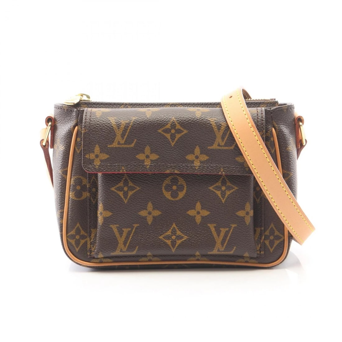 LOUIS VUITTON VIVACITE PM SHOULDER CROSSBODY BAG: LOUIS VUITTON Vivacite PM Shoulder crossbody Bag Brand: LOUIS VUITTON Type/Style: Shoulder Bag Material: Exterior Material Monogram ? PVC coated canvas ? leather Color: Exterior Color Brown?ish
