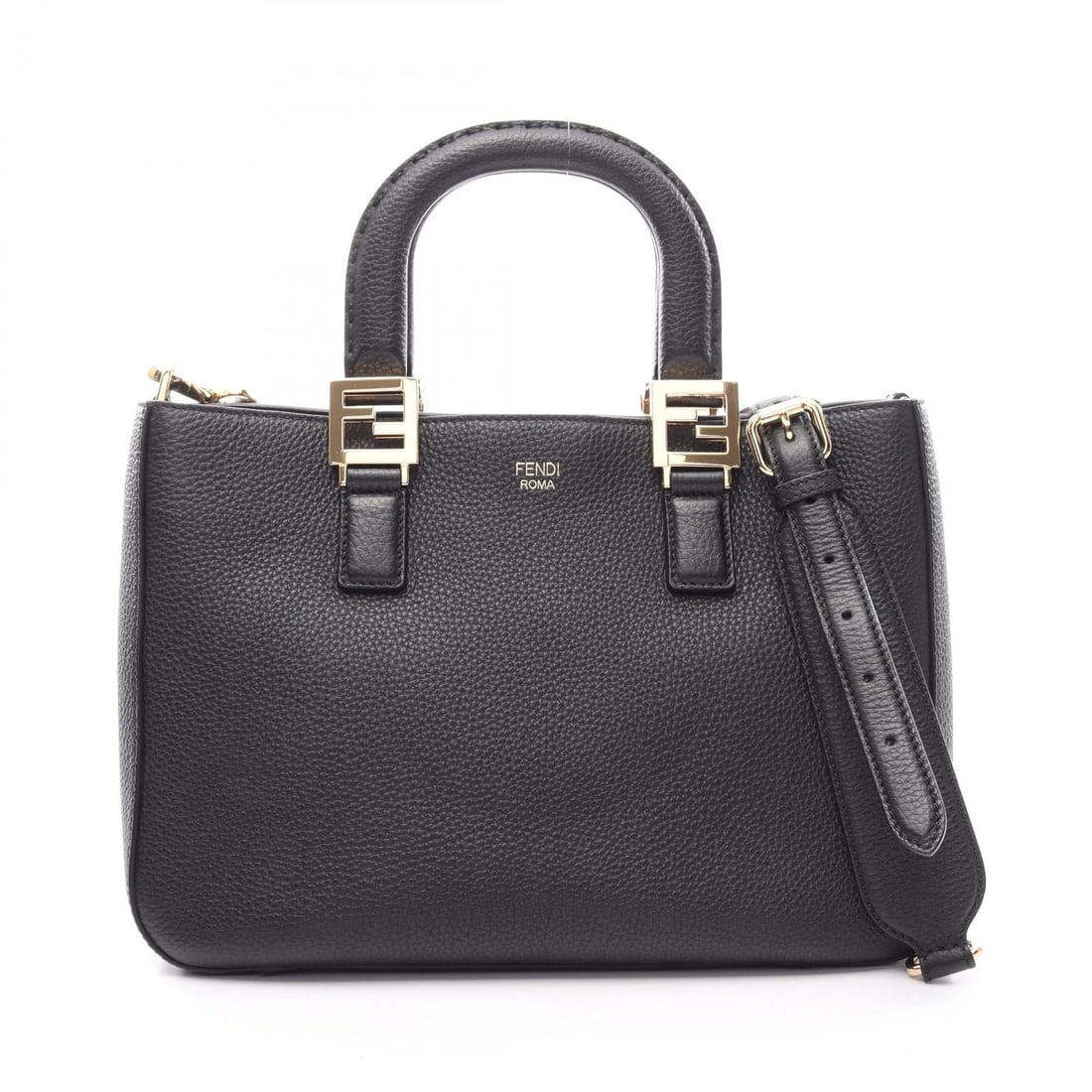 FENDI FF SMALL TOTE SHOULDER CROSSBODY HANDBAG (1 of 3)