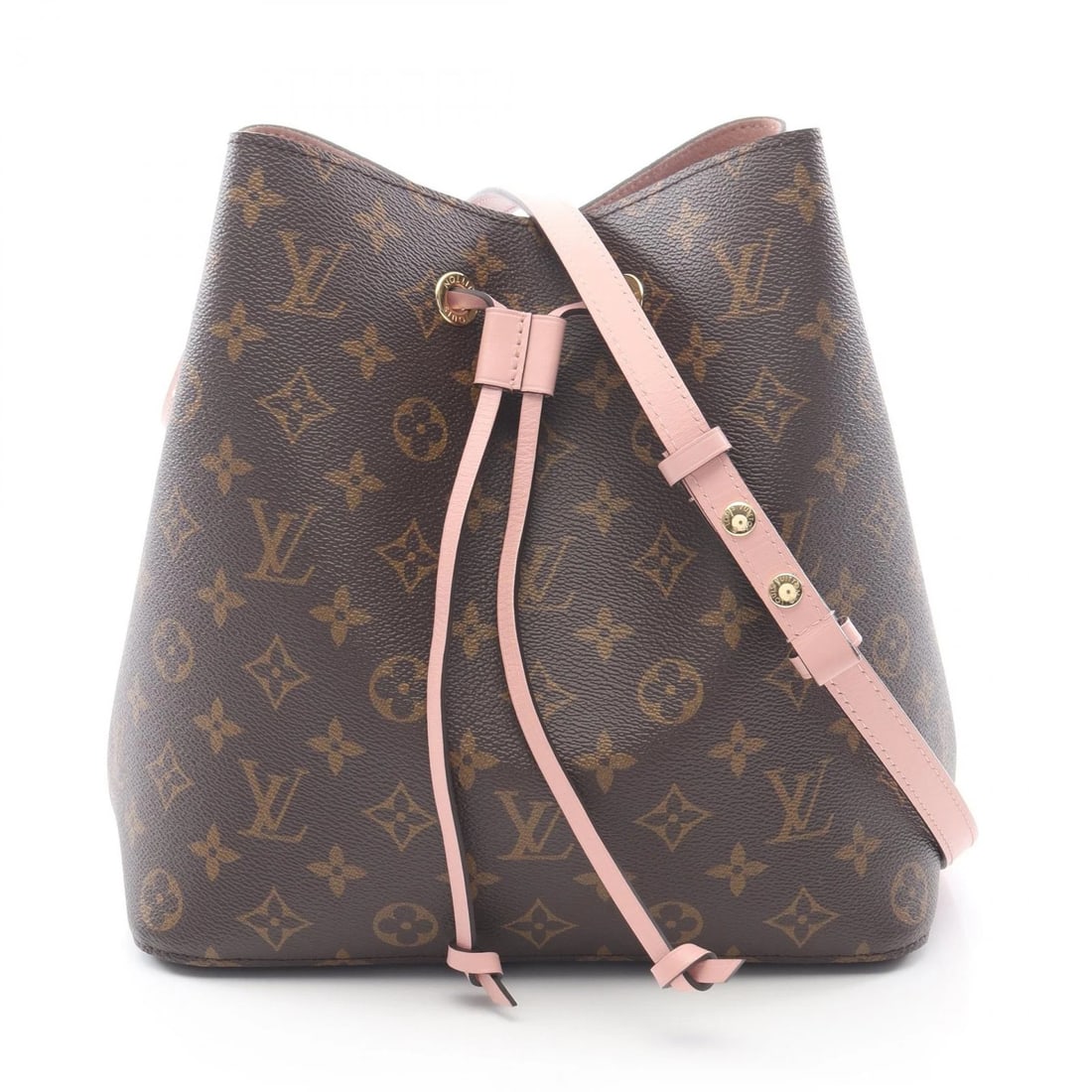 LOUIS VUITTON NEONOE SHOULDER CROSSBODY BAG: LOUIS VUITTON Neonoe Shoulder crossbody Bag Brand: LOUIS VUITTON Type/Style: Shoulder Bag Material: Exterior Material Monogram ? PVC coated canvas ? leather Color: Exterior Color Rose poodle /