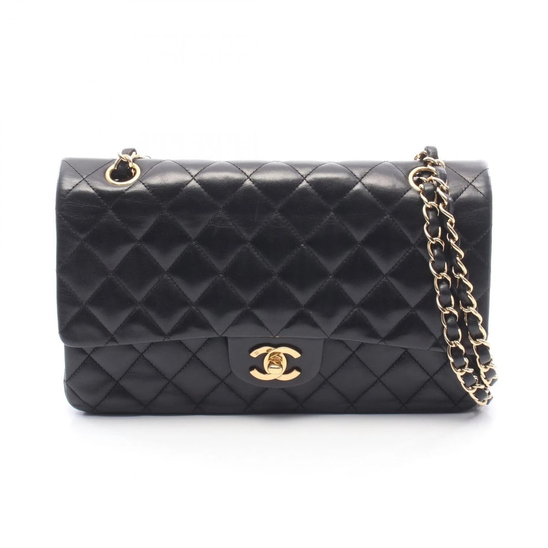 CHANEL MATELASSE W FLAP CHAIN SHOULDER HAND BAG (1 of 4)