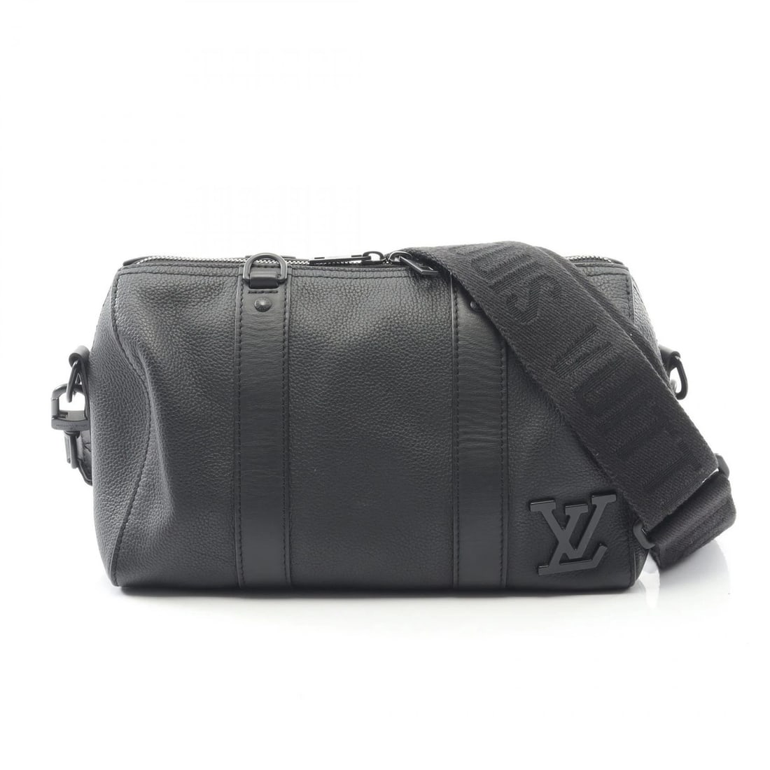 LOUIS VUITTON CITY KEEPALL CROSSBODY SHOULDER BAG: LOUIS VUITTON City Keepall Crossbody Shoulder Bag Brand: LOUIS VUITTON Type/Style: Shoulder Bag Material: Exterior Material leather Color: Exterior Color Black?ish colors Size: (H:6.7" x W:10.6" x D:4