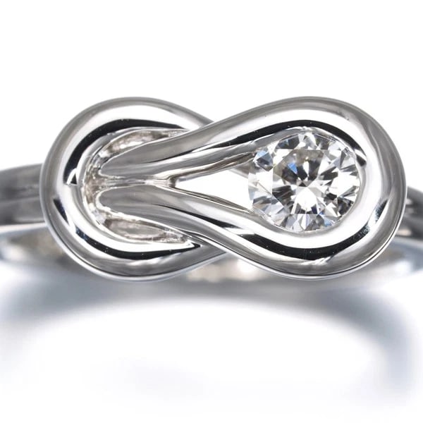 FOREVERMARK RING DIAMOND 900 PLATINUM - 2