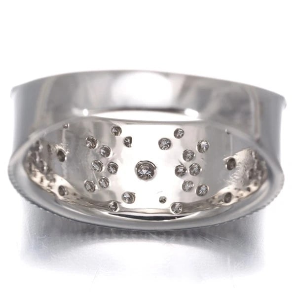 DIAMOND RING 900 PLATINUM - 4