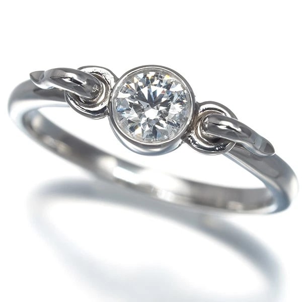 TIFFANY&CO. RING DIAMOND 950 PLATINUM: Tiffany&Co. Ring Diamond 950 Platinum Brand: Tiffany & Co. Type/Style: Ring Material: 950 / Platinum, Main Stone Natural Color: Silver Size: US 4.5 Accessories: None Accessories Notice: When