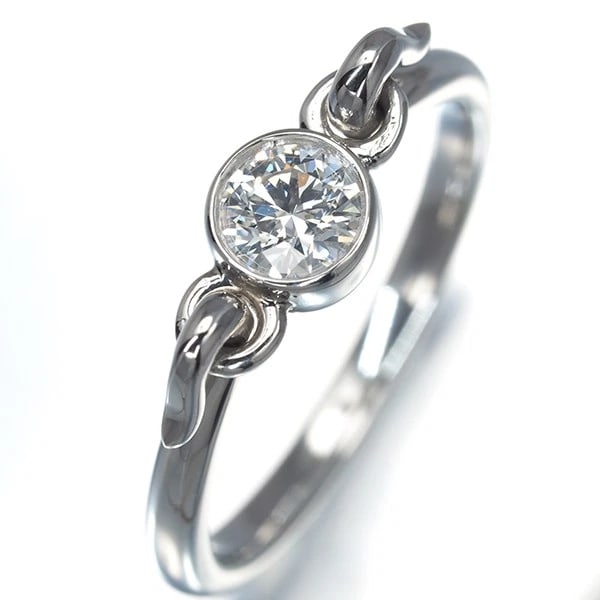 TIFFANY&CO. RING DIAMOND 950 PLATINUM - 2